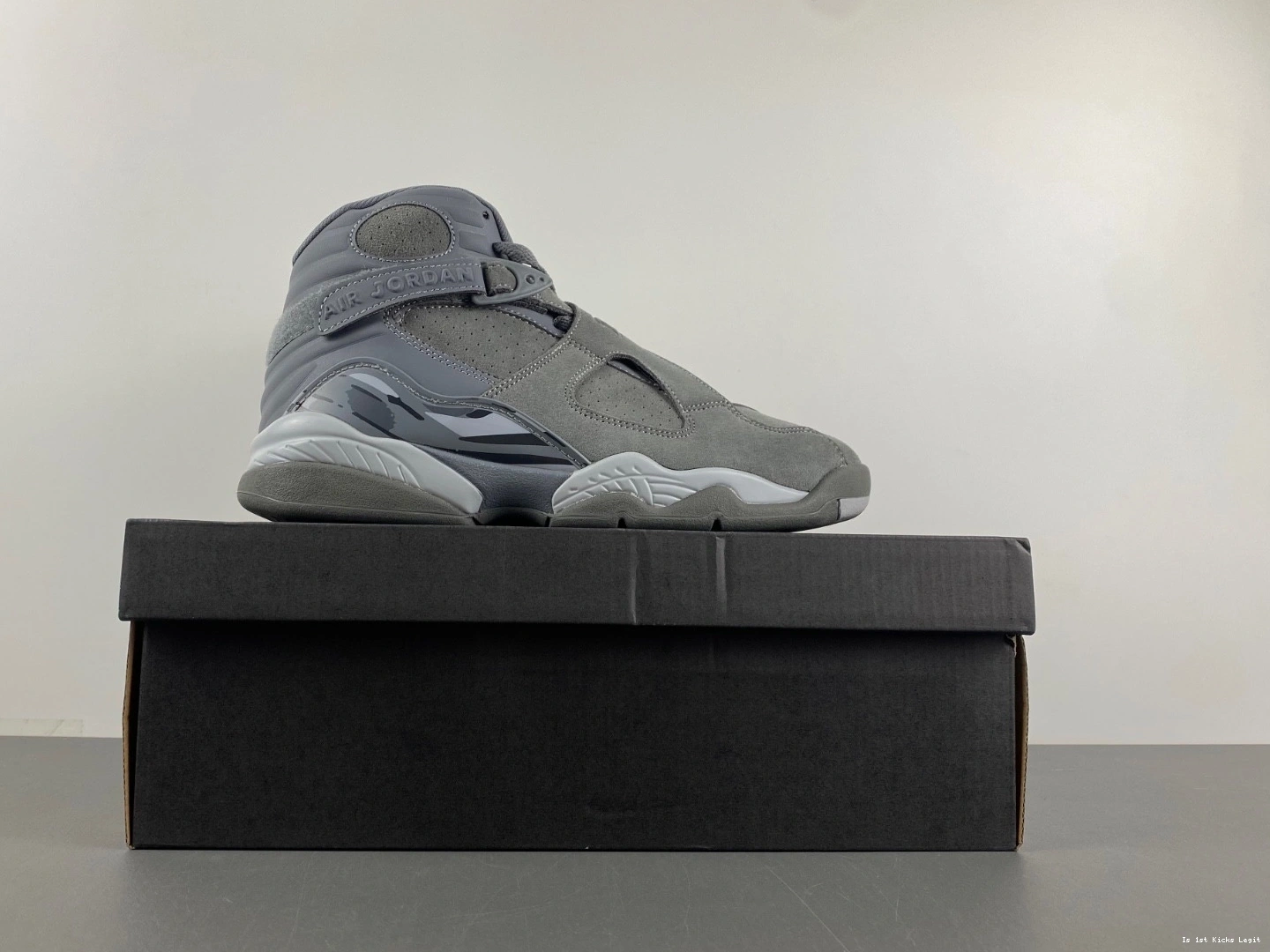 Cool Jordan 305381-014 Retro 8 - Grey Men's 1224